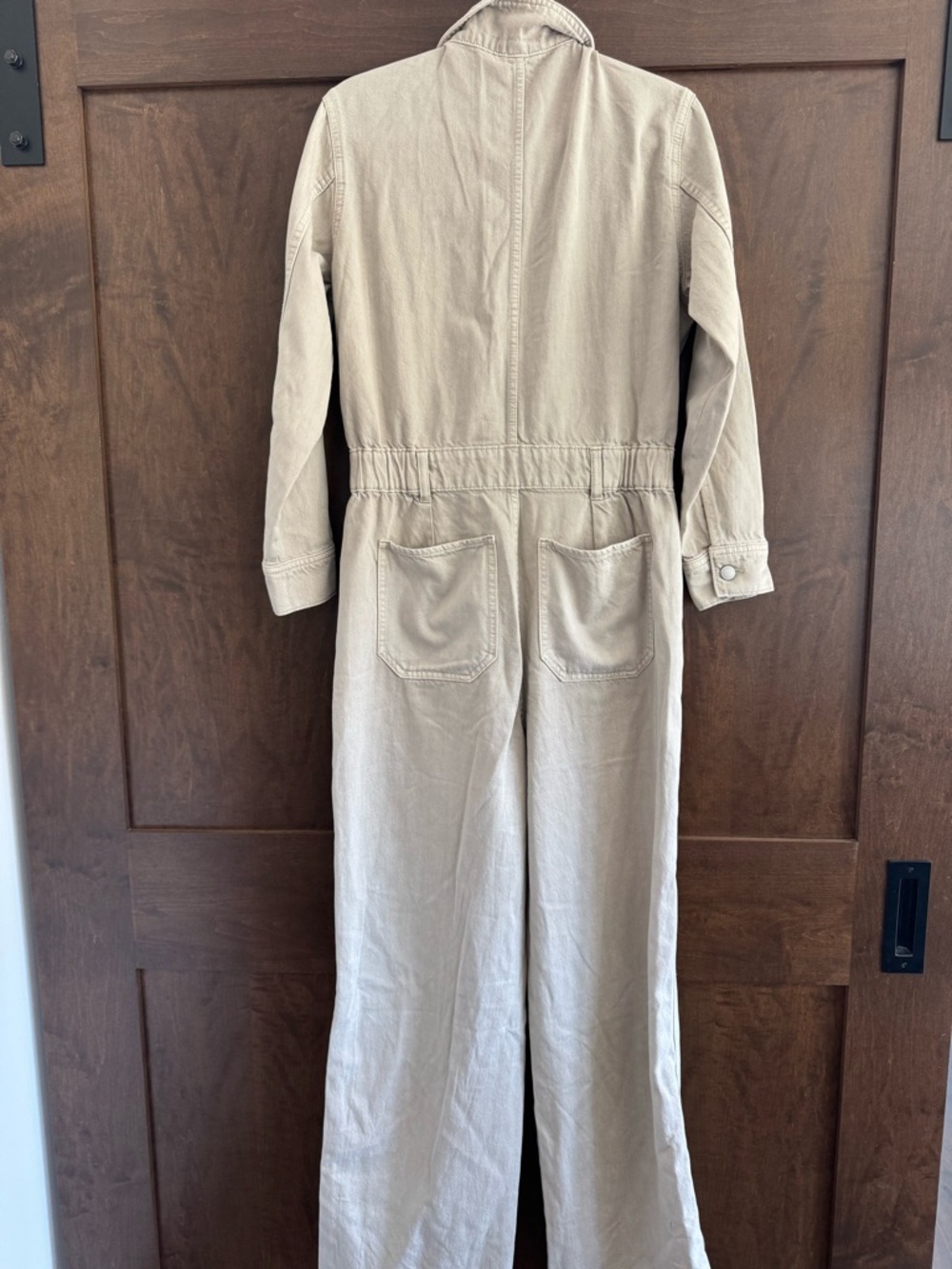 NWT Universal Thread Beige Utility Jumpsuit - Picture 2 of 4